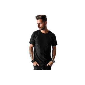 חולצת דרייפיט קצר צווארון עגול - גברים